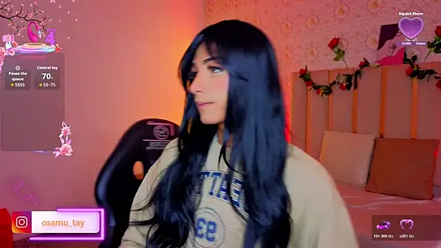 Webkamerová show osamu_tay