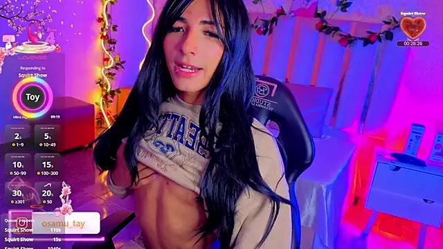 osamu_tay Adlı Modelin Web Kamerası Şovu