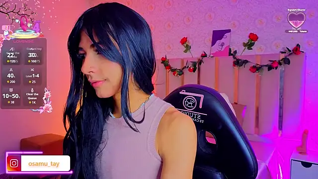 osamu_tay Adlı Modelin Web Kamerası Şovu