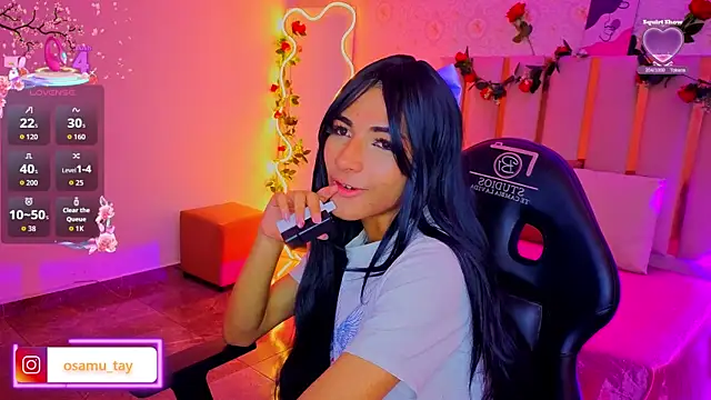osamu_tay Adlı Modelin Web Kamerası Şovu