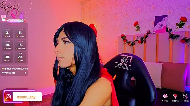 osamu_tay Adlı Modelin Web Kamerası Şovu