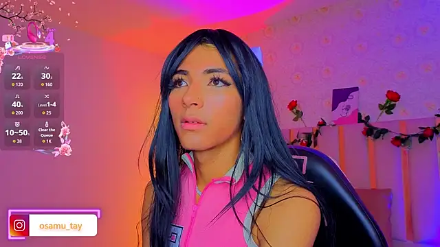 Webkamerová show osamu_tay