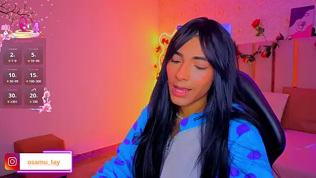 Show modela osamu_tay na web-kameri