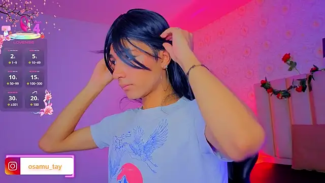osamu_tay Adlı Modelin Web Kamerası Şovu