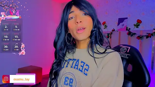 Webkamerová show osamu_tay