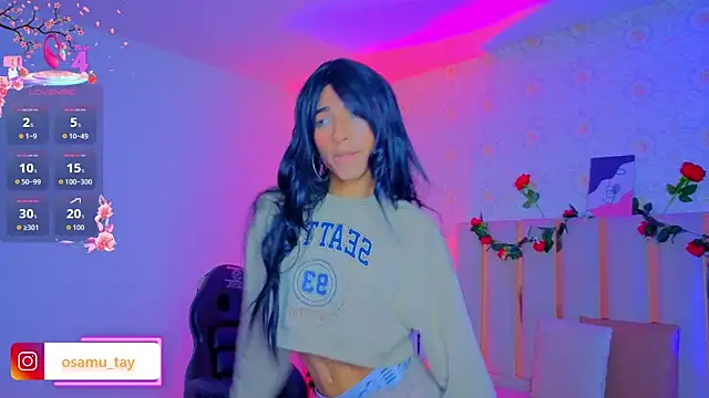 osamu_tay Adlı Modelin Web Kamerası Şovu