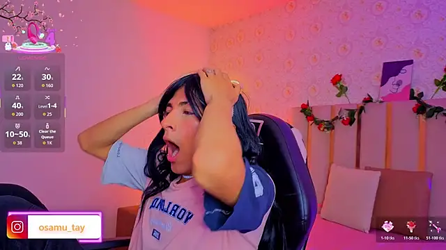osamu_tay Adlı Modelin Web Kamerası Şovu