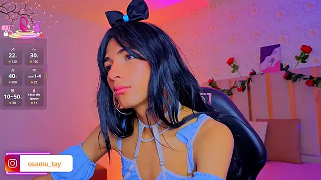 osamu_tay Adlı Modelin Web Kamerası Şovu