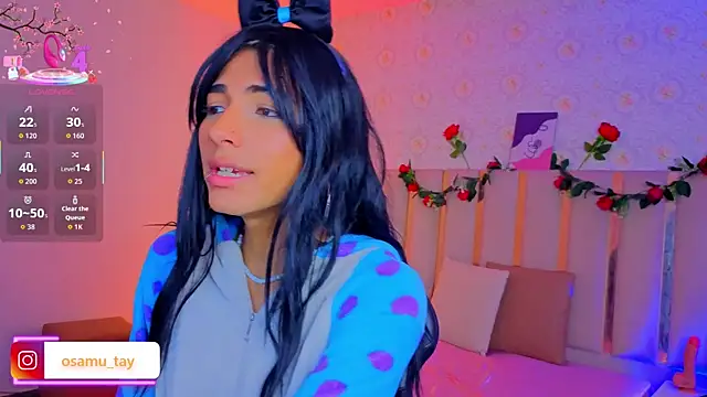 osamu_tay élő XXX-chatje