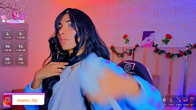 Show de osamu_tay na webcam