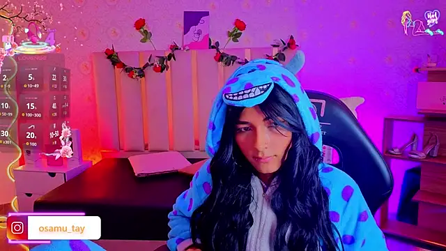 Show de osamu_tay na webcam