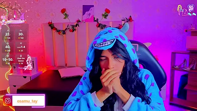 הופעת וובקאם של osamu_tay
