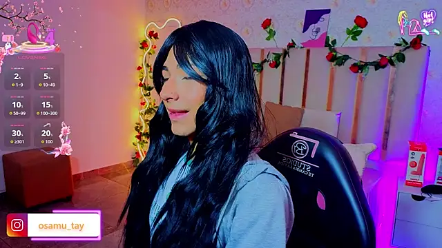 Show de osamu_tay na webcam