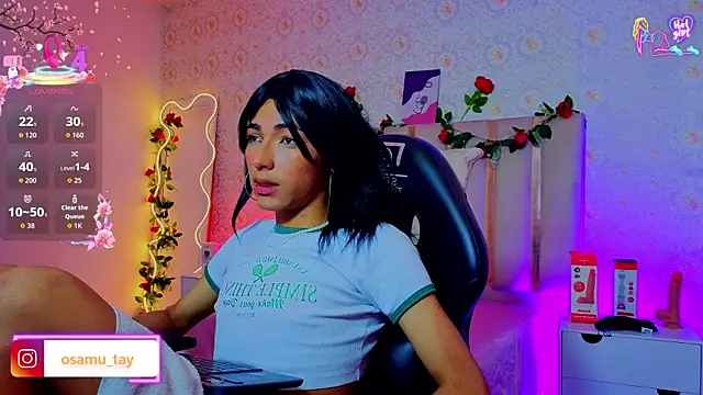 osamu_tay Adlı Modelin Web Kamerası Şovu