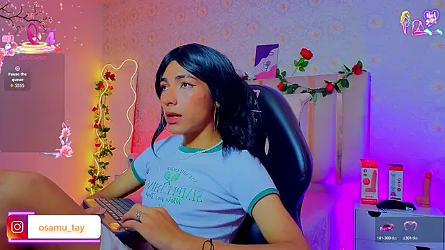 osamu_tay Show in webcam