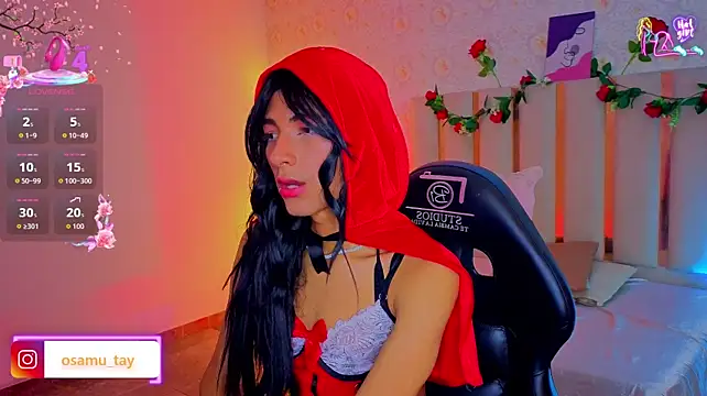osamu_tay Adlı Modelin Web Kamerası Şovu