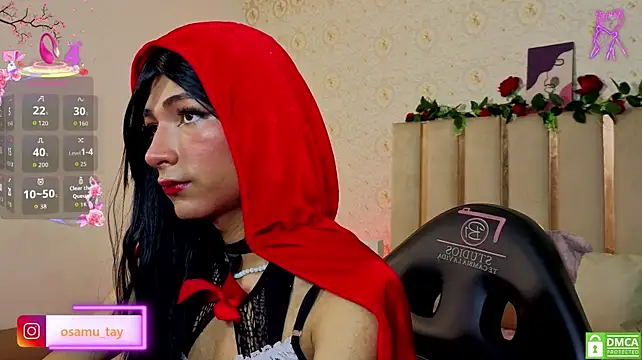 Webkamerová show osamu_tay