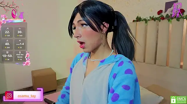 Webkamerová show osamu_tay