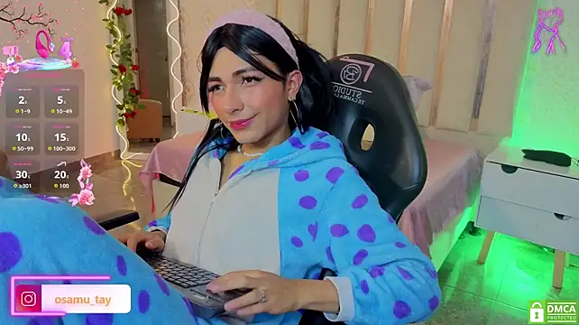 osamu_tay Adlı Modelin Web Kamerası Şovu