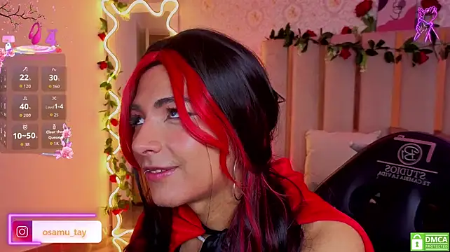 Webkamerová show osamu_tay