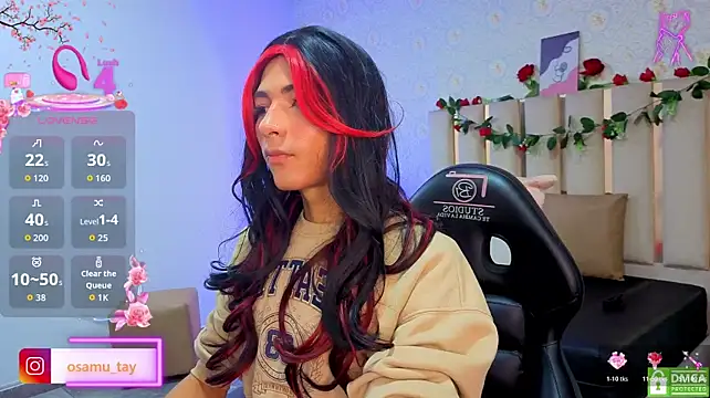 Show modela osamu_tay na web-kameri