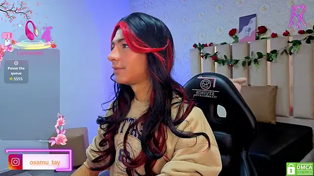 Webkamerová show osamu_tay