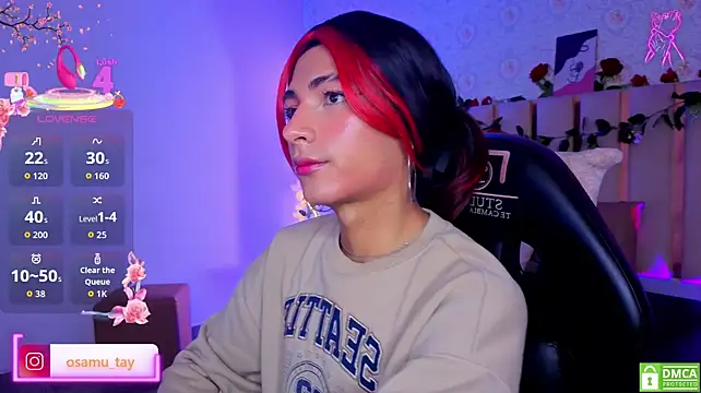 Show modela osamu_tay na web-kameri
