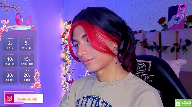 Show modela osamu_tay na web-kameri