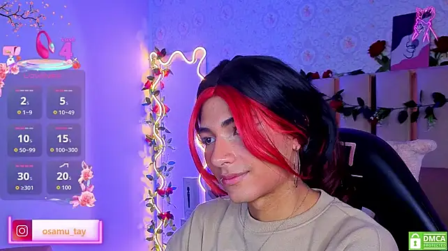 Show de osamu_tay na webcam