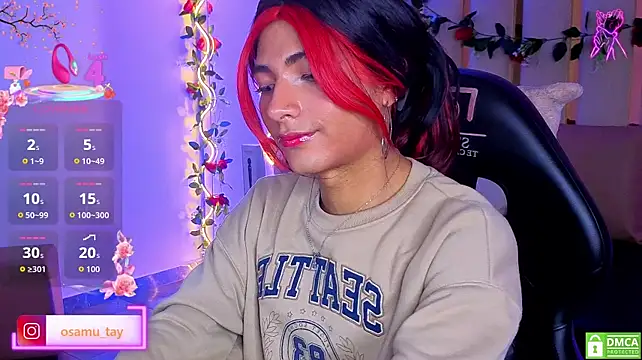 Show de osamu_tay na webcam