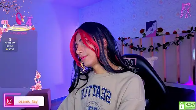 Webkamerová show osamu_tay
