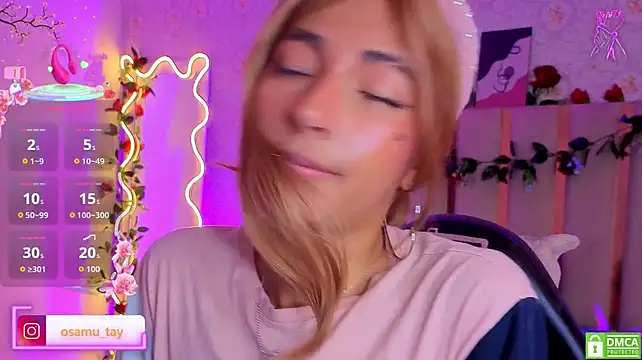 Webkamerová show osamu_tay