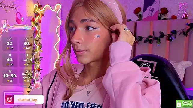 Show modela osamu_tay na web-kameri