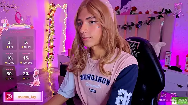Show modela osamu_tay na web-kameri