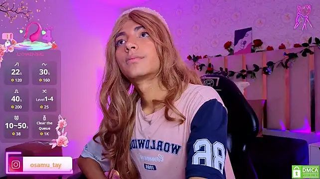 הופעת וובקאם של osamu_tay