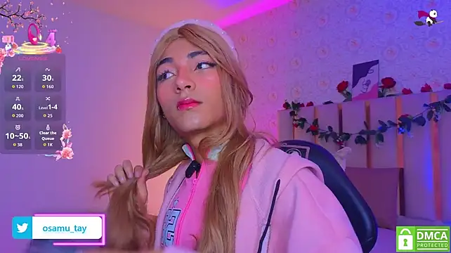 Show de osamu_tay na webcam