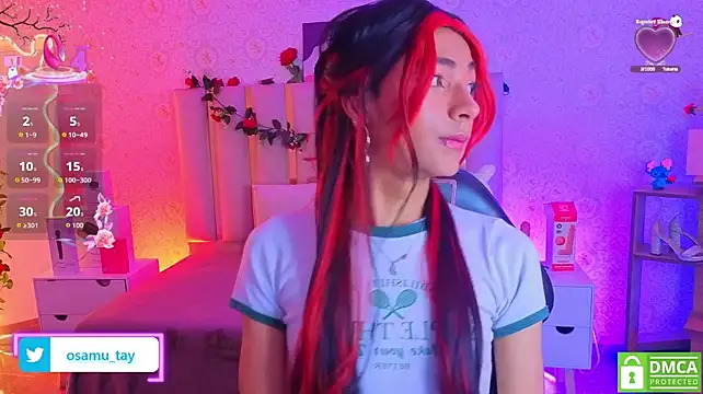 osamu_tay Adlı Modelin Web Kamerası Şovu