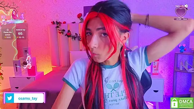 הופעת וובקאם של osamu_tay