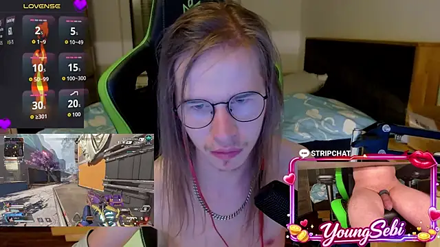 Show webcam de YoungSebi