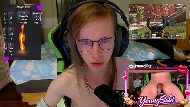 Show de webcam de YoungSebi