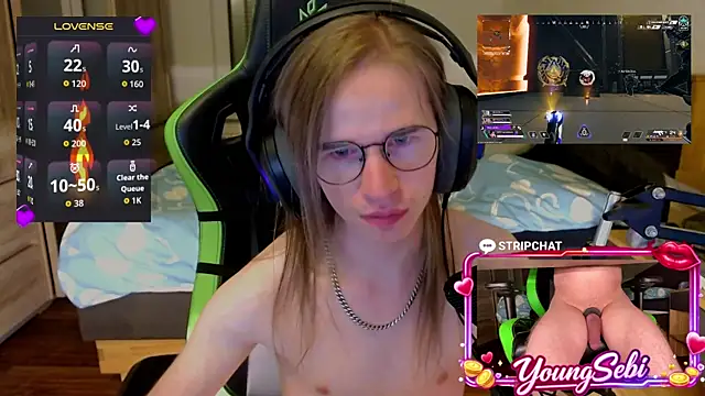 YoungSebi Show in webcam