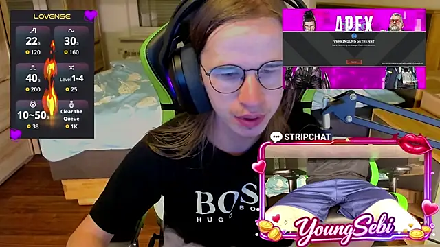 YoungSebi Pertunjukan Webcam
