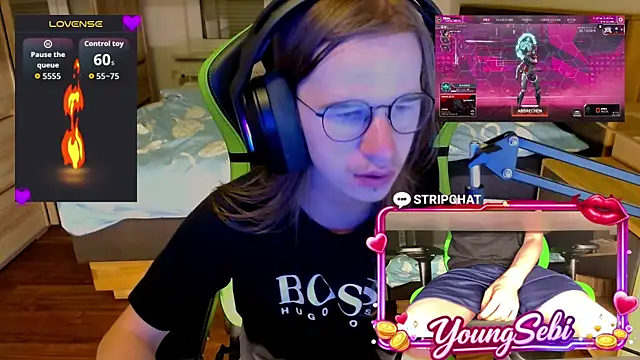 YoungSebi Show in webcam
