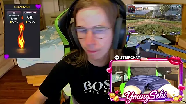 YoungSebi Show Webcam