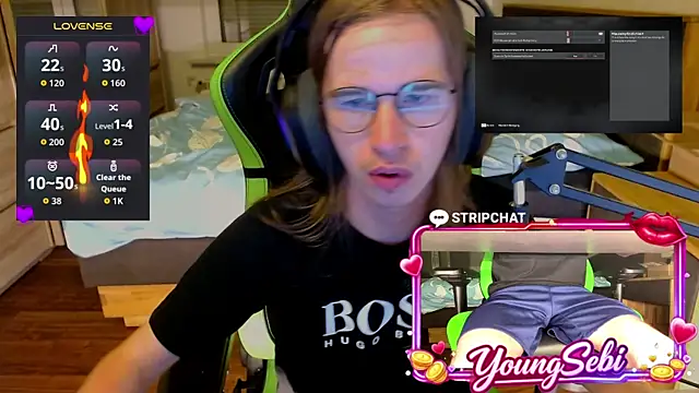 YoungSebi Webcam show