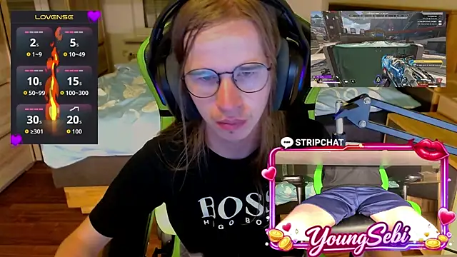 YoungSebi Webcam show