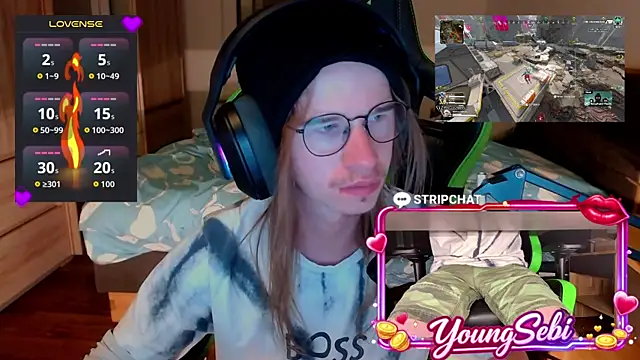 YoungSebi Pertunjukan Webcam