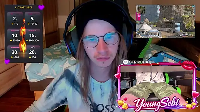 YoungSebi Webcam-Show