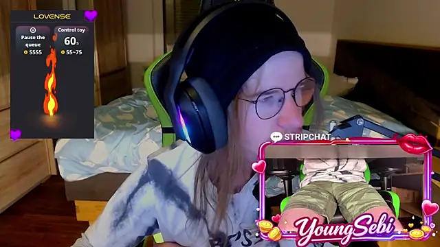 YoungSebi Show Webcam