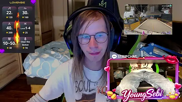 YoungSebi Шоу с уебкамера